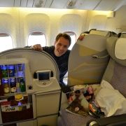 Flying First Class Emirates
