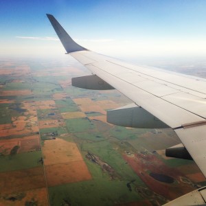 flying over alberta